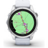 Часы GARMIN EPIX PRO (GEN 2) – STANDARD EDITION SILVER WITH WHITESTONE BAND 42 мм 010-02802-01