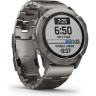 Часы GARMIN FENIX 6X PRO SOLAR TITANIUM WITH VENTED TITANIUM BRACELET 10300