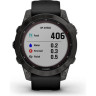 Часы GARMIN FENIX 7 SAPPHIRE SOLAR CARBON GRAY DLC TITANIUM WITH BLACK BAND 010-02540-21