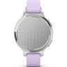 Смарт-часы GARMIN LILY 2 ACTIVE серебристые с силиконовым ремешком цвета фиолетовый жасмин 010-02891-01